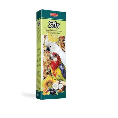 Лакомство для попугаев PADOVAN Stix Палочки фруктовые 0.15кг