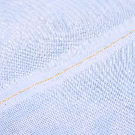 Канва Zweigart для вышивания шитья и рукоделия 32ct 50х70 см голубая
