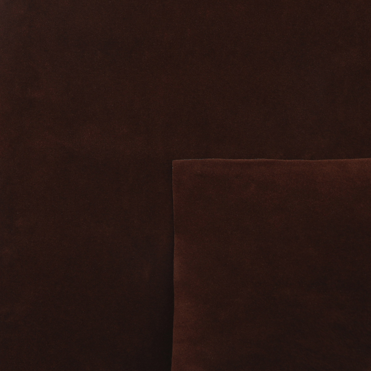 Замша Айрис искусственная двухсторонняя 20х30 см 2 листа 22917 коричневый - фото 1