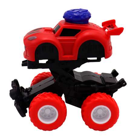 Монстр-трак Funky Toys катапульта красный