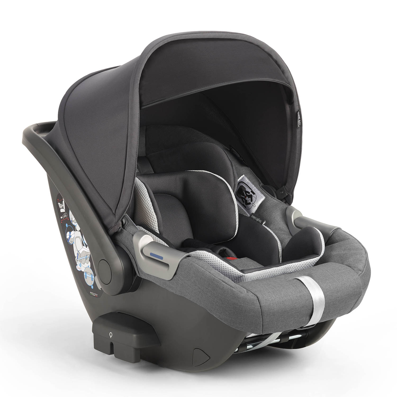 Коляска Inglesina Aptica 4в1 System Quattro Kensington Grey - фото 3