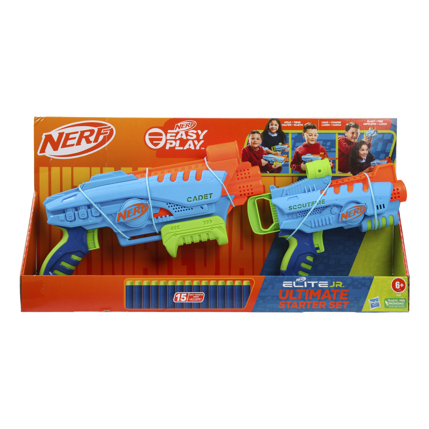 Бластер NERF F6369 Elite Junior Ultimate Starter Set