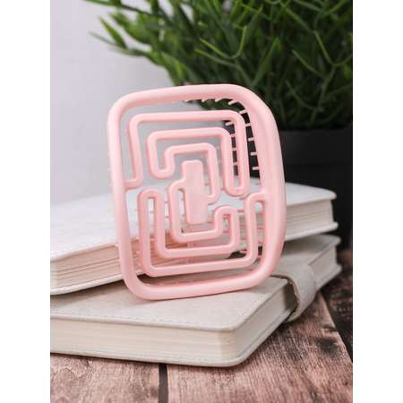 Расческа iLikeGift Square pink