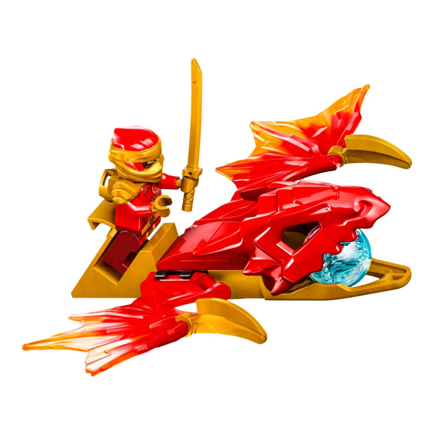Конструктор детский LEGO Ninjago Атака восставшего дракона Кая 71801 - фото 3