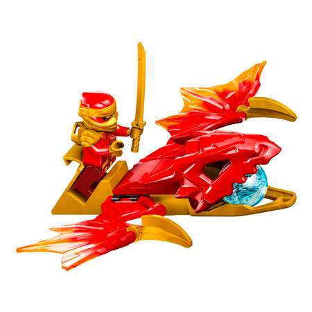 Конструктор детский LEGO Ninjago Атака восставшего дракона Кая 71801
