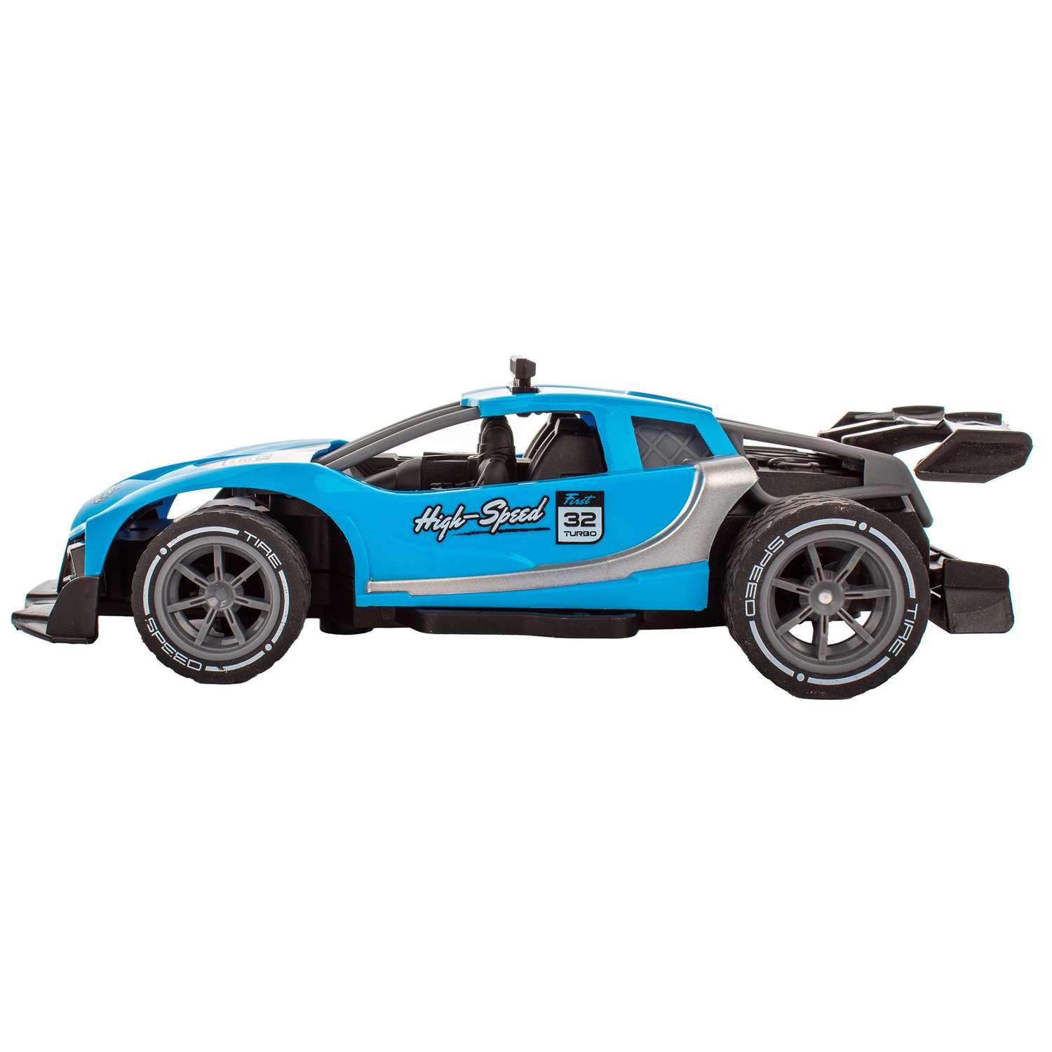 Машинка KiddieDrive Sport Racer радиоуправляемая синяя - фото 3