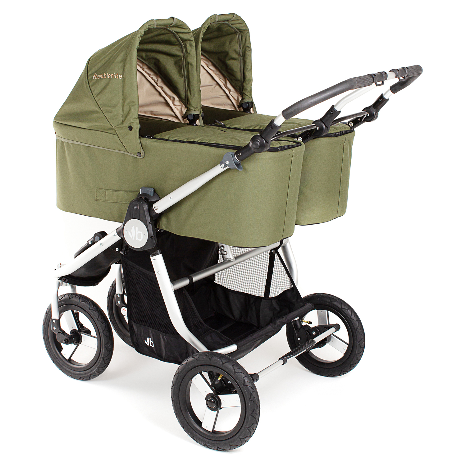 Люлька Bumbleride Bassinet для Indie Twin/Camp Green BTN-75CG - фото 9