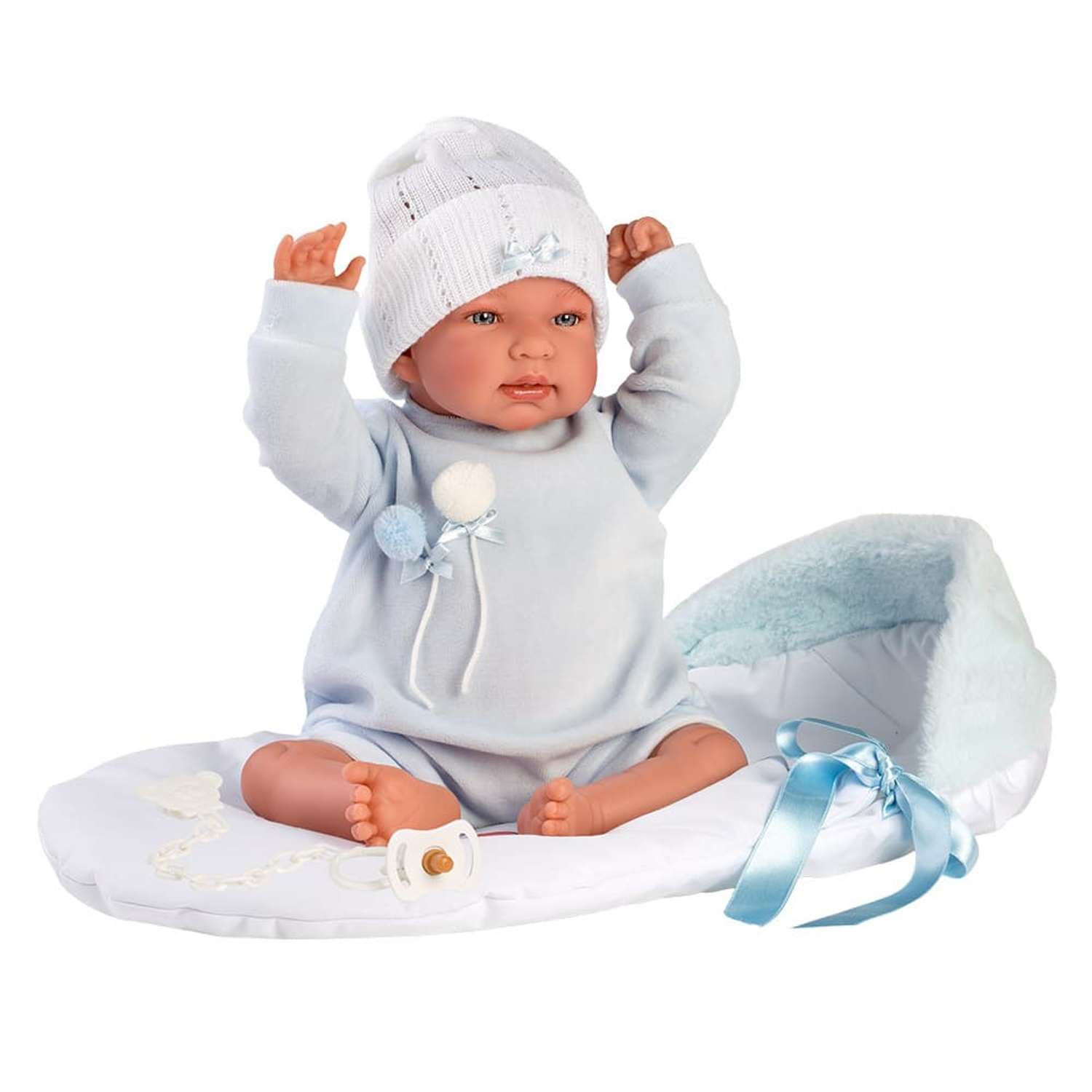 Кукла LLORENS младенец Тино 44 см в конверте со звуком L 84451 - фото 2