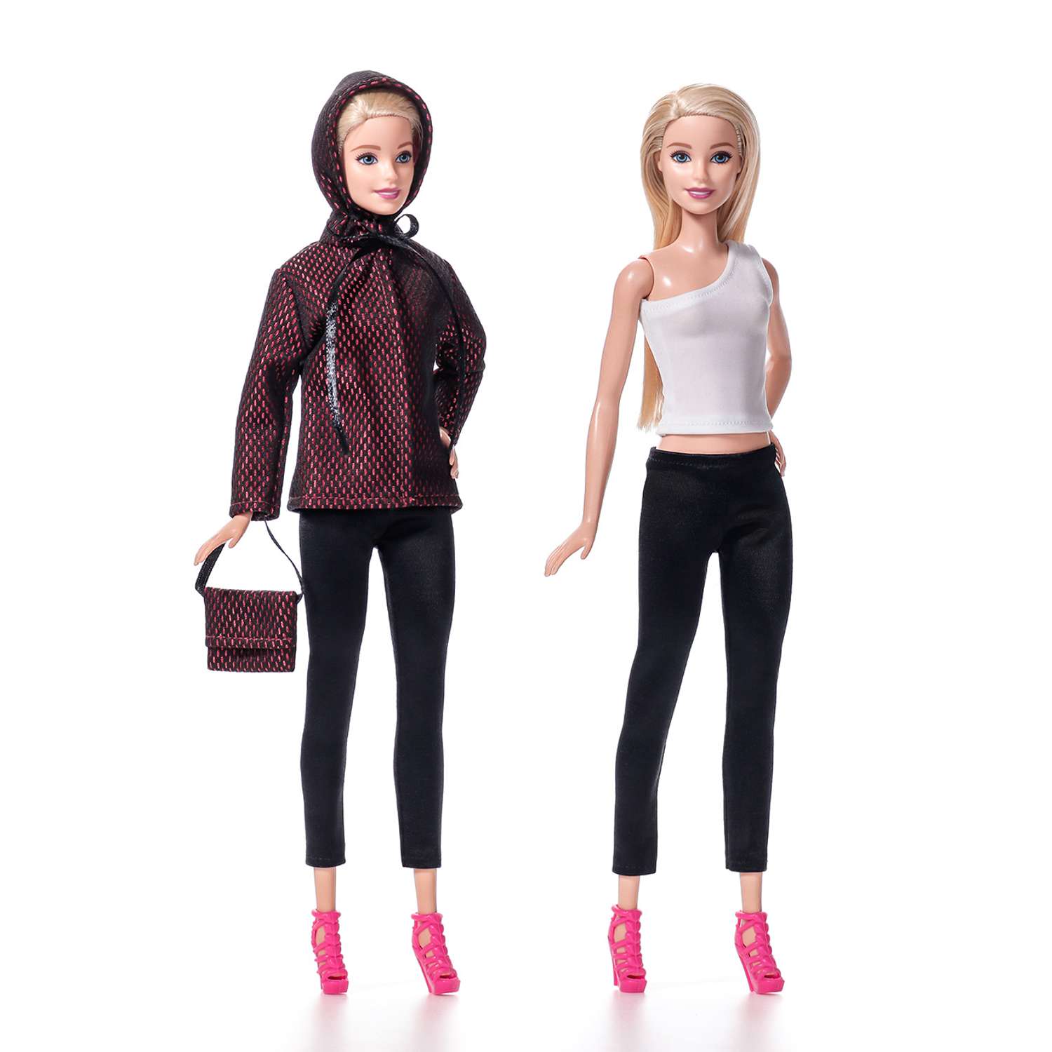 Одежда для кукол типа Барби VIANA Набор из 4х предметов 128.20.5 красный 128.20.5 - фото 2