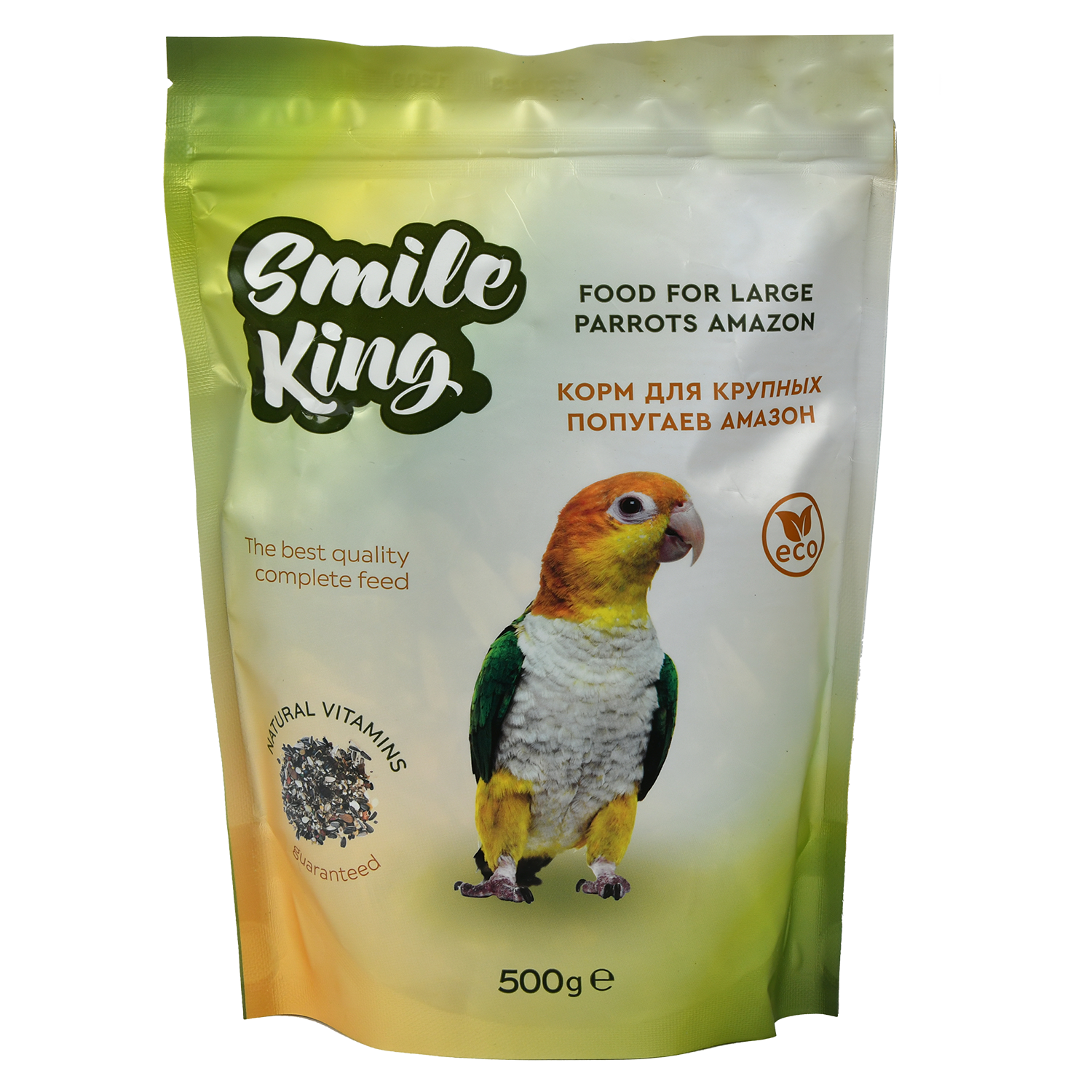 Корм Smile King 500 гр для крупных попугаев - фото 1