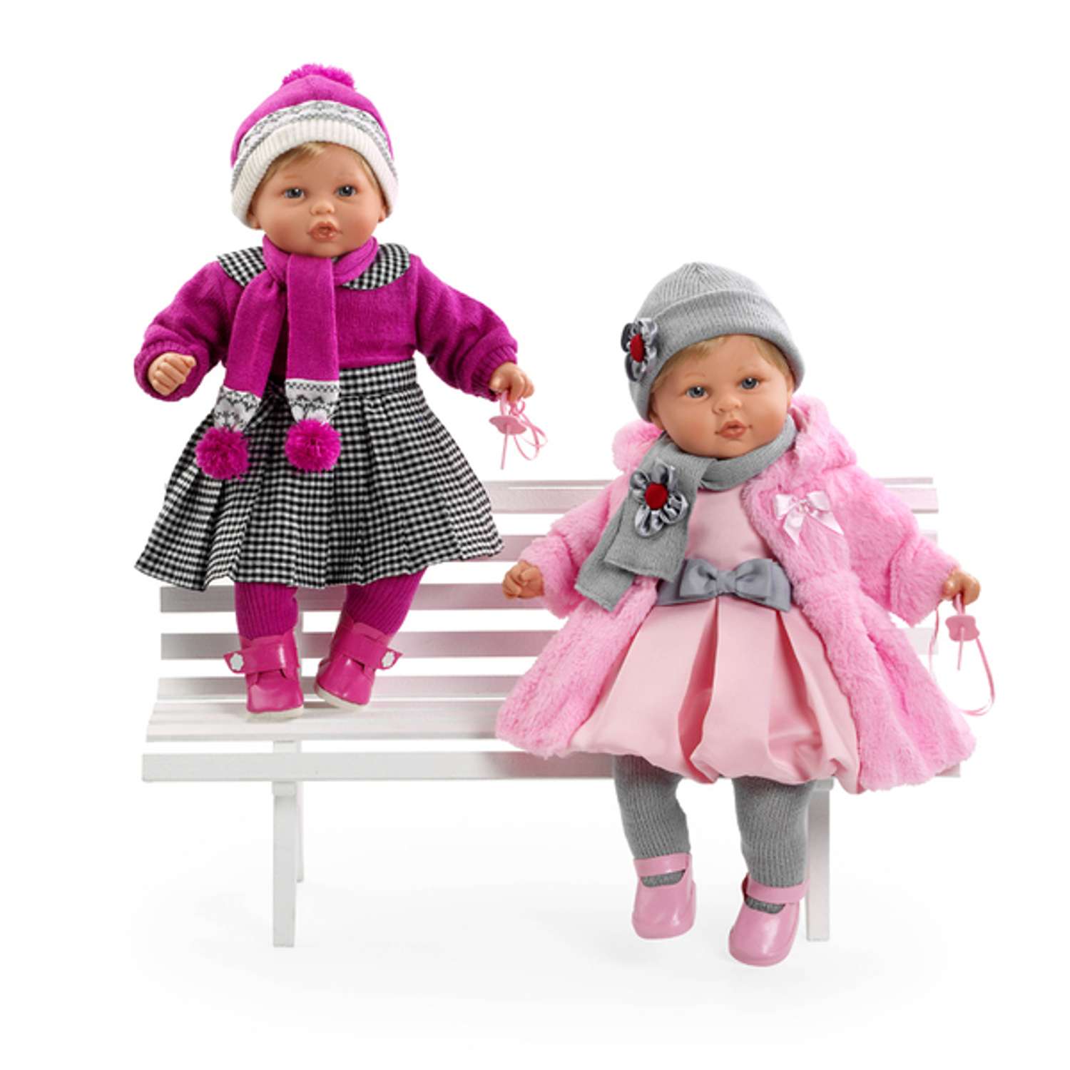 Кукла мягкая Arias в зимней одежде в ассортименте Т55584 - фото 1