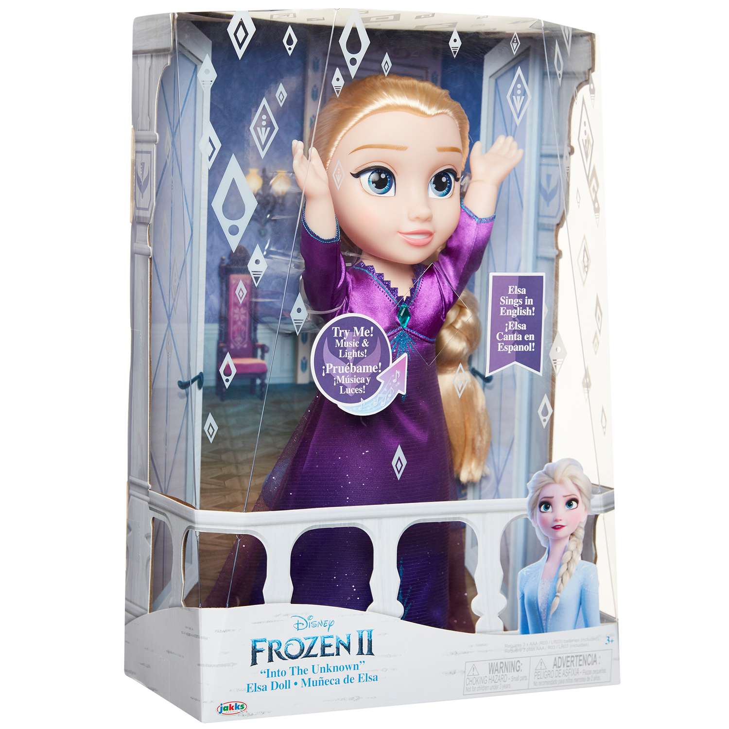 Кукла Disney Frozen Поющая Эльза 207474 (EMEA-4L) 208416 - фото 4