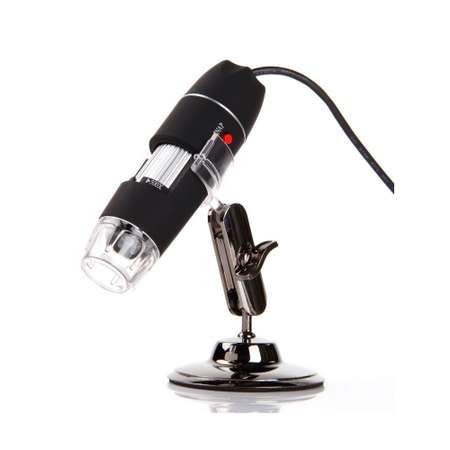 Цифровой микроскоп Pro Legend 50-500x. Набор микропрепаратов существа и книга знаний