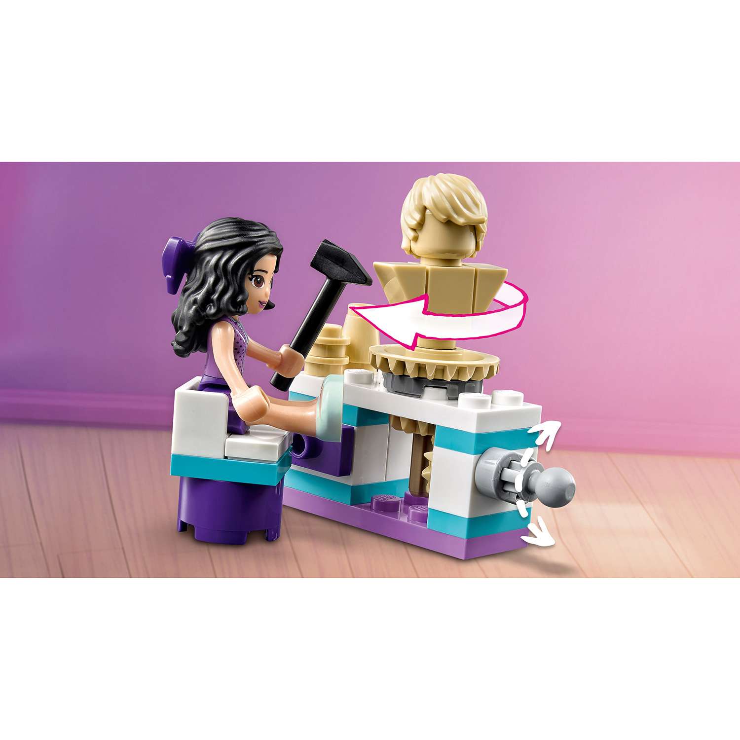 Конструктор LEGO Friends Комната Эммы 41342 - фото 8