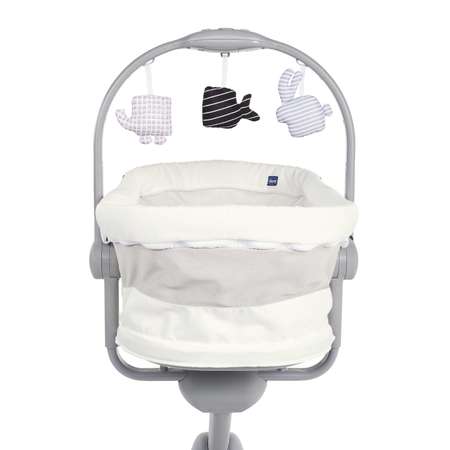 Кроватка-стульчик Chicco Baby Hug Air 4в1 White Snow