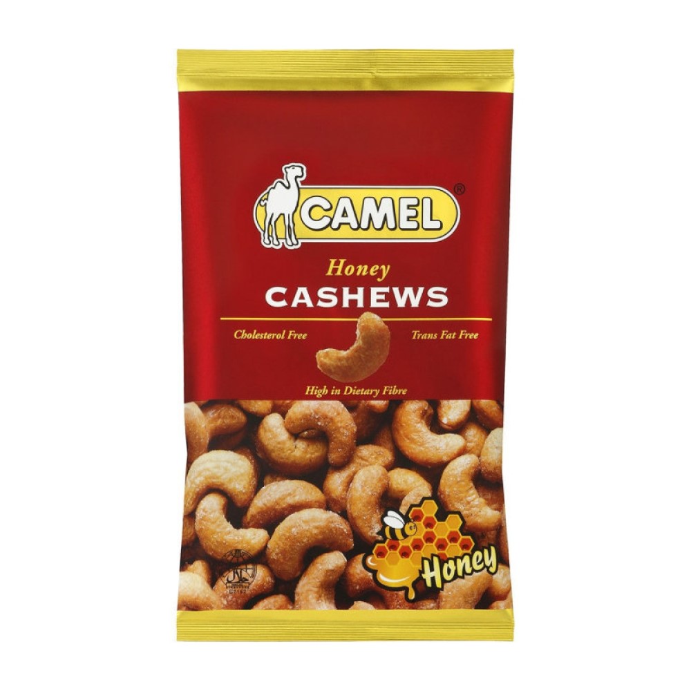 Орехи CAMEL Жареный кешью с медовым вкусом 40 гр - фото 1