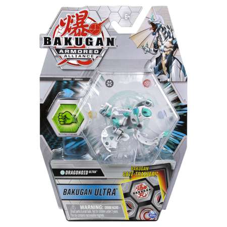 Фигурка-трансформер Bakugan S2 Ультра DragonoidWhite 6055885/20124294