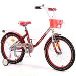 Велосипед NRG BIKES SWAN 20 red-silver