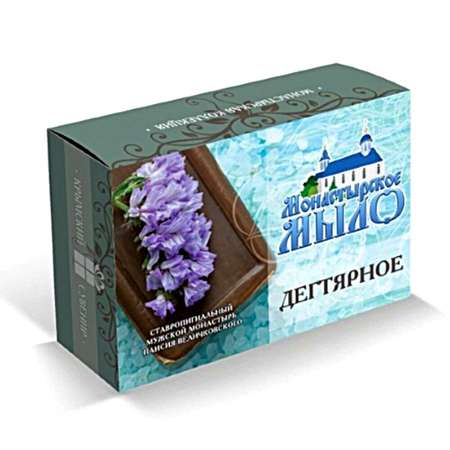 Мыло Монастырские травы Дегтярное 80 гр.