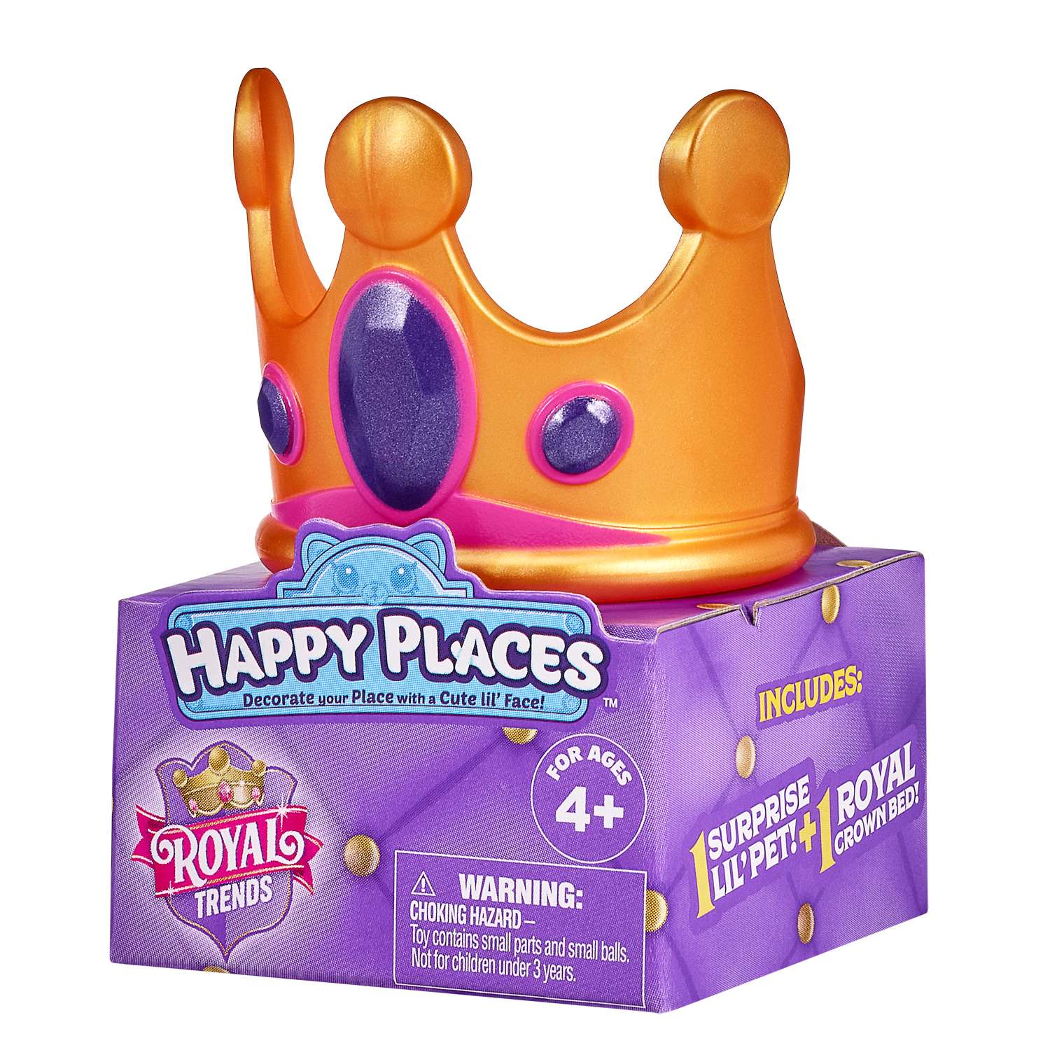 Игрушка Happy Places Shopkins (Happy Places) Королевская мода Маленький питомец Желтый в непрозрачной упаковке (Сюрприз) 57574_2 - фото 2