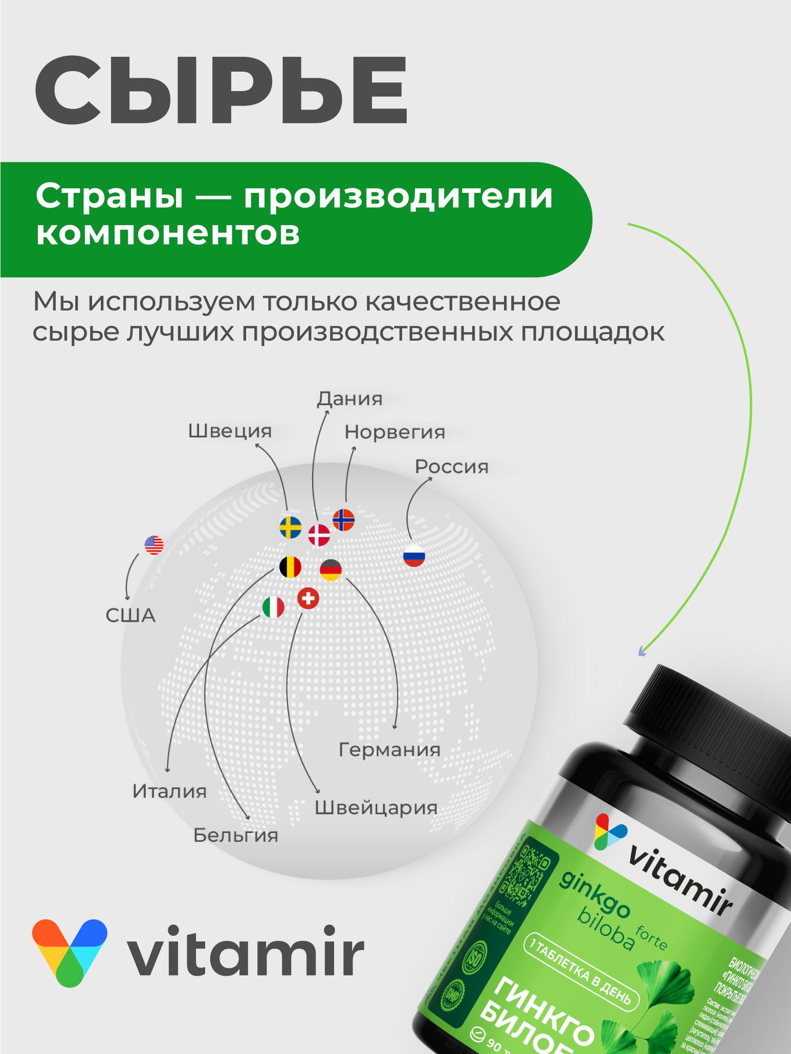 БАД для головного мозга VITAMIR спокойствие - фото 8