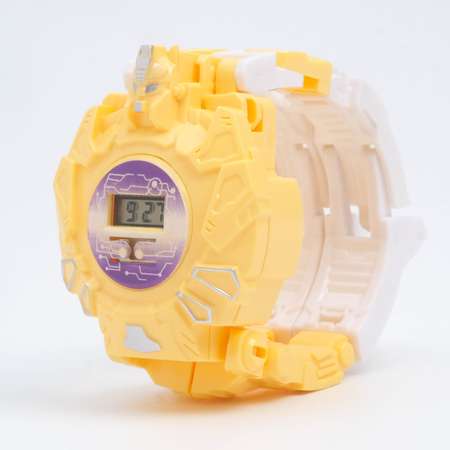 Часы Sima-Land наручные электронные «Трансформер» с ремешком-конструктором AG13 10х14.5 см