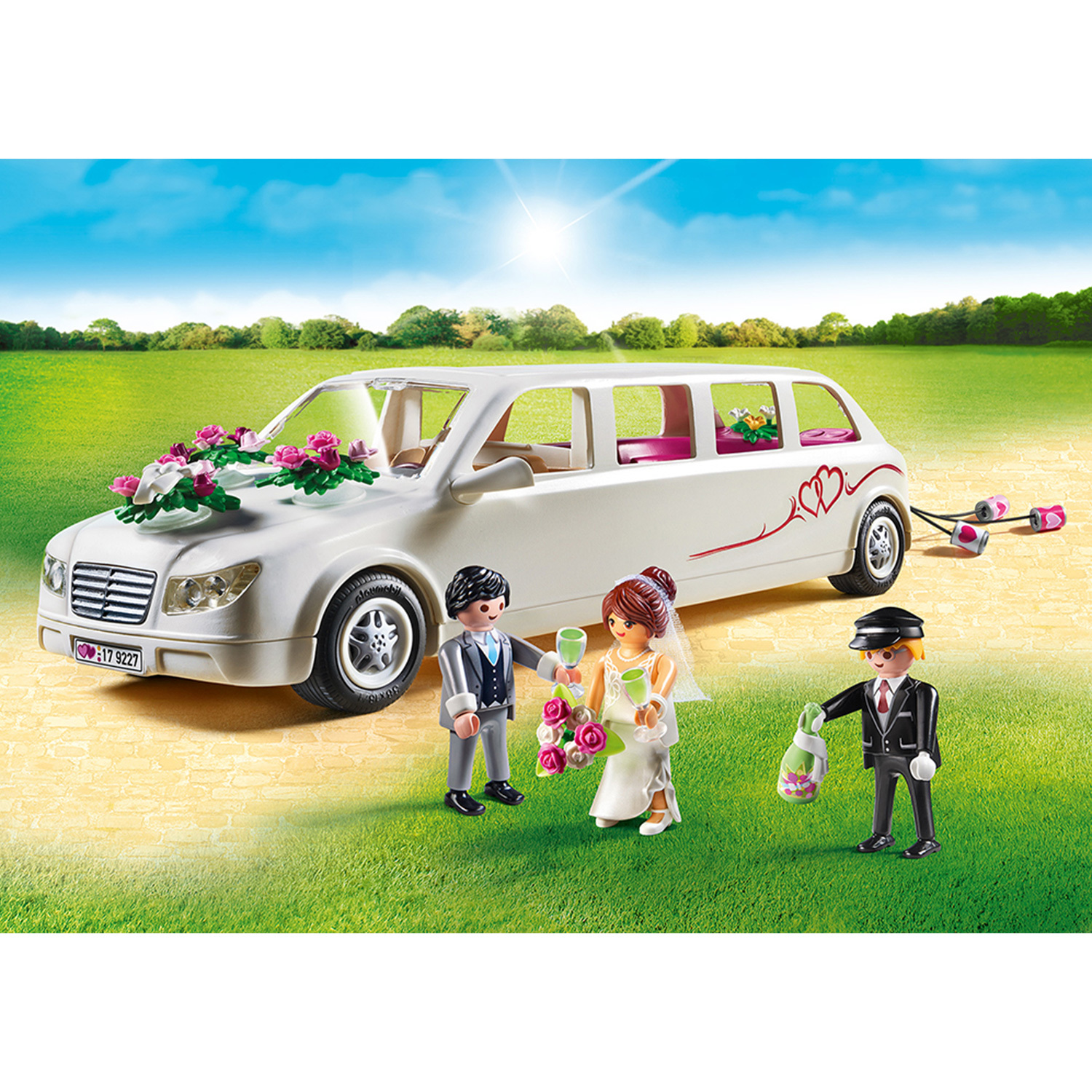 Конструктор Playmobil Лимузин новобрачных 9227pm - фото 3