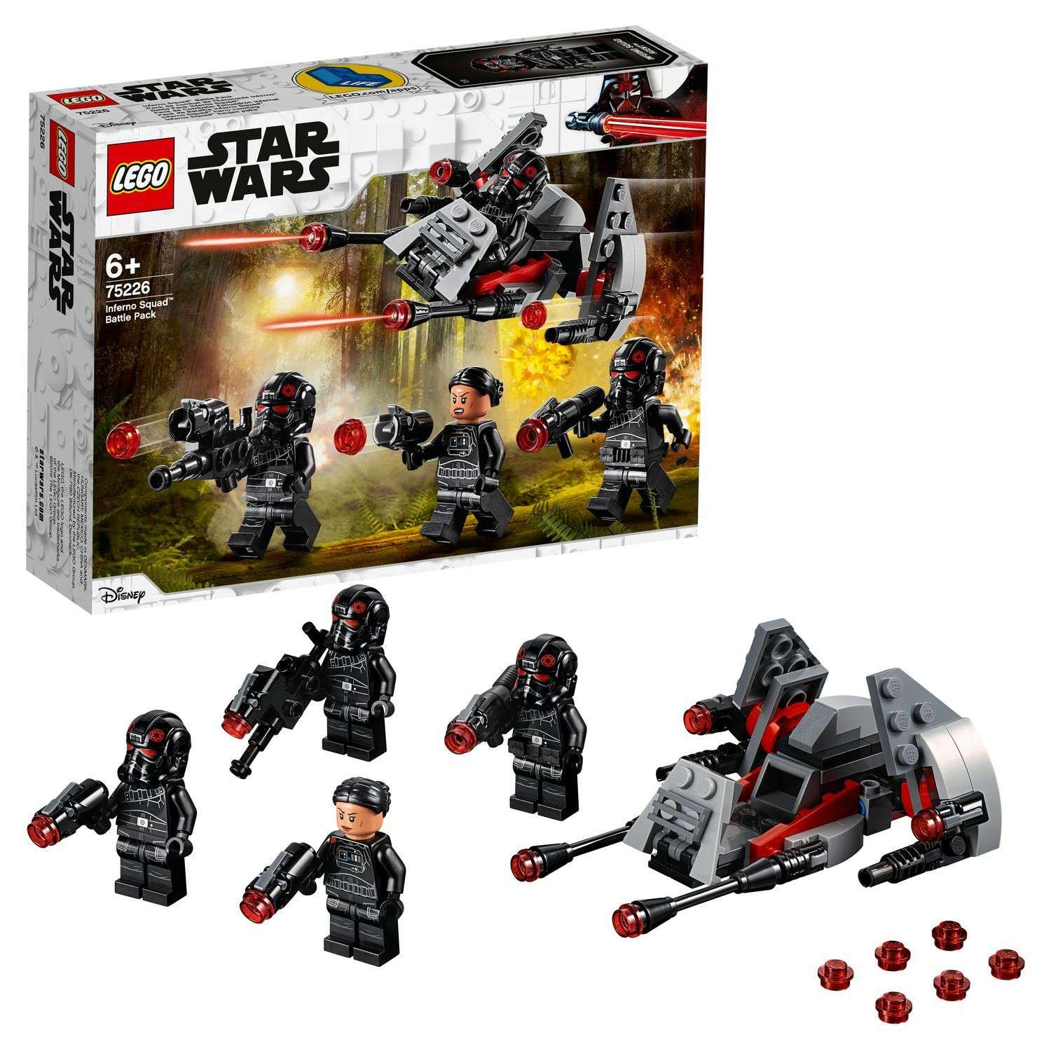 Конструктор LEGO Star Wars Боевой набор отряда Инферно 75226 - фото 1