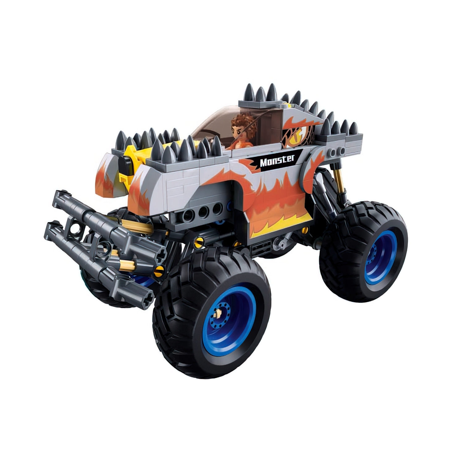 SLUBAN Power Bricks Off Road Monster 267 Pieces Construction Game