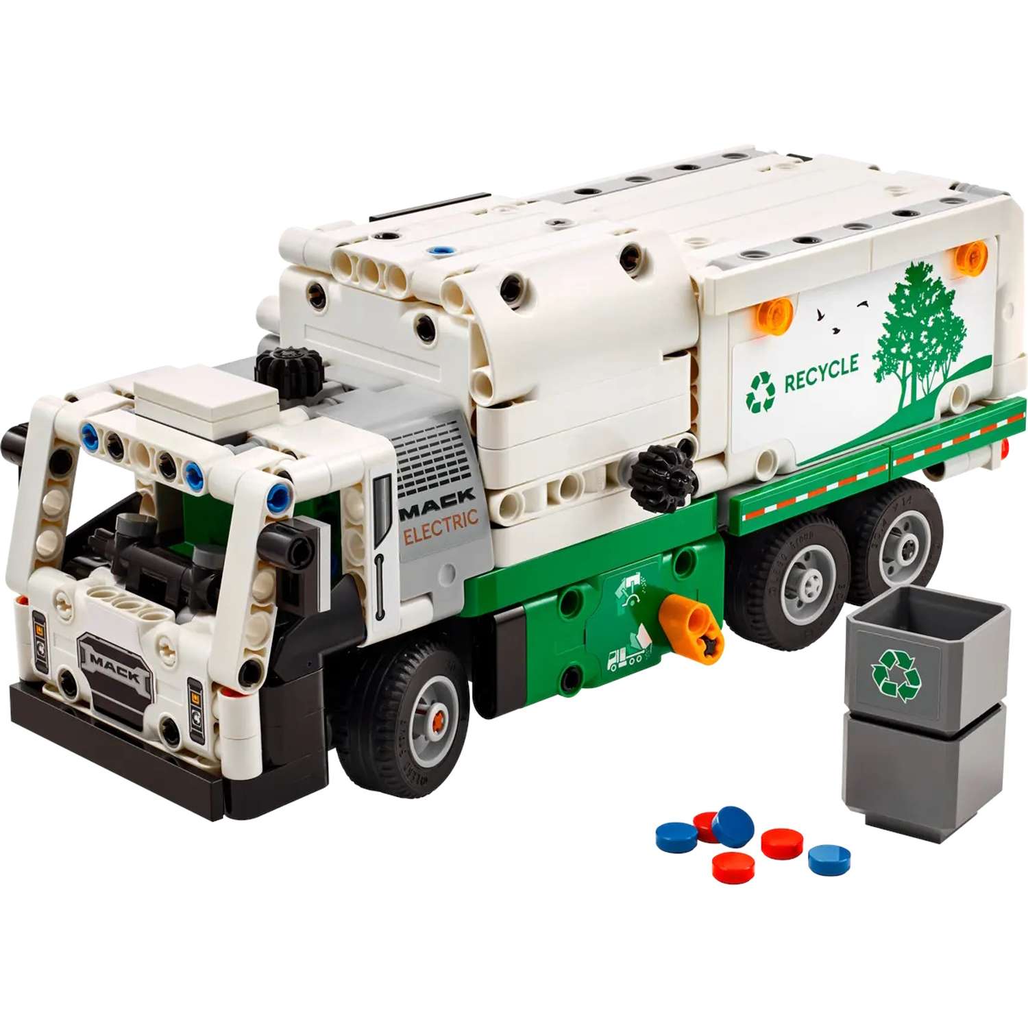 Конструктор LEGO Technic Электрический мусоровоз Mack LR 42167 - фото 2