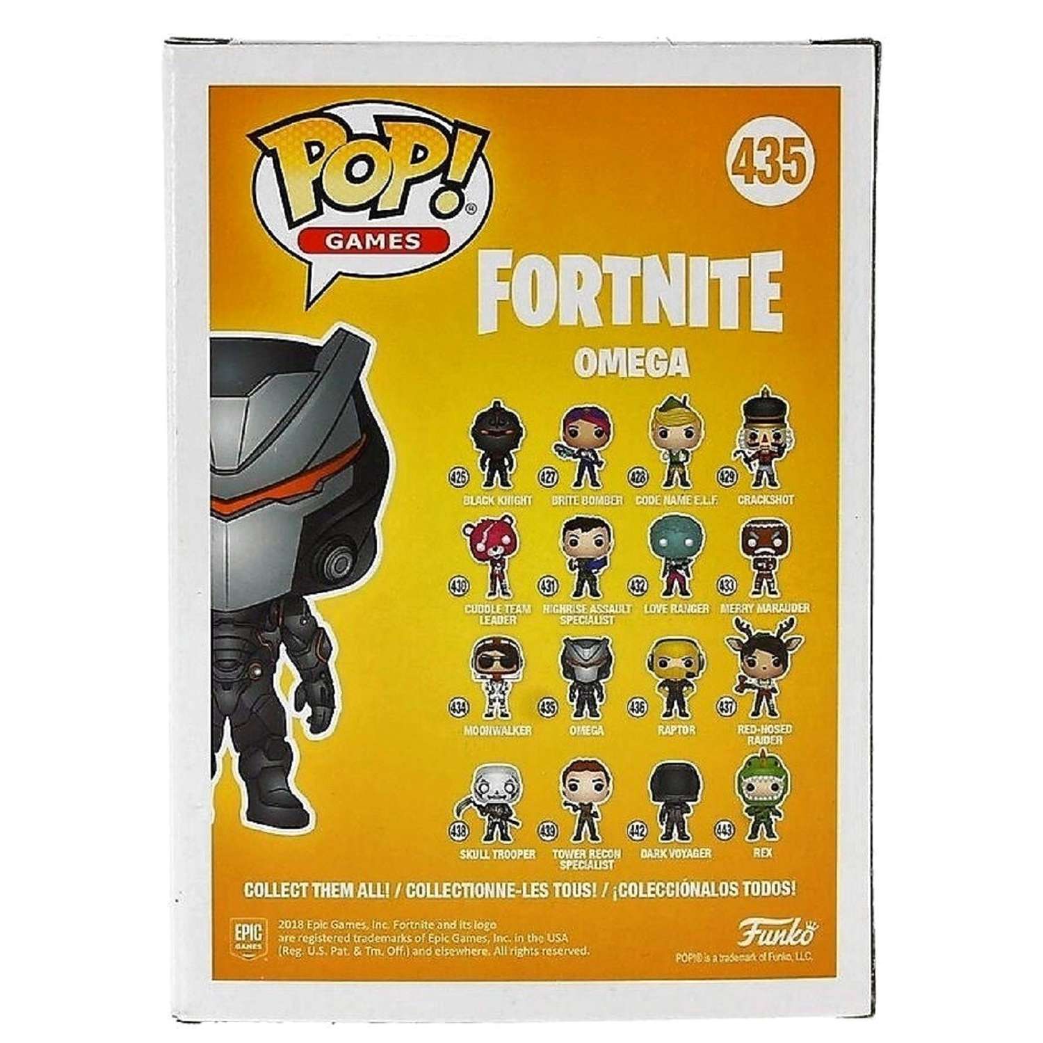 Fortnite omega 2024 pop vinyl