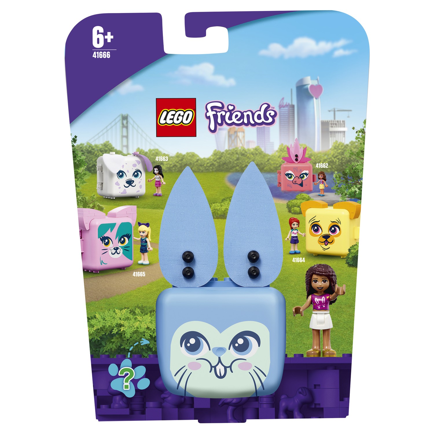 Конструктор LEGO Friends Кьюб Андреа с кроликом 41666 - фото 2