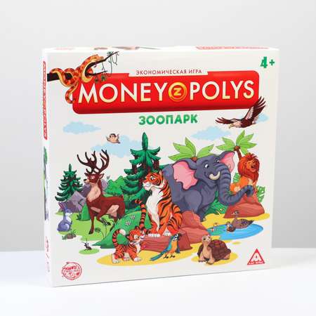 Игра экономическая Лас Играс Money Polys Зоопарк