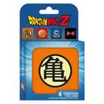 Подставки под напитки ABYStyle Dragon Ball Symbols Set 4 Coasters ABYCOS003