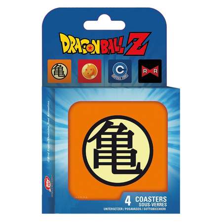 Подставки под напитки ABYStyle Dragon Ball Symbols Set 4 Coasters ABYCOS003
