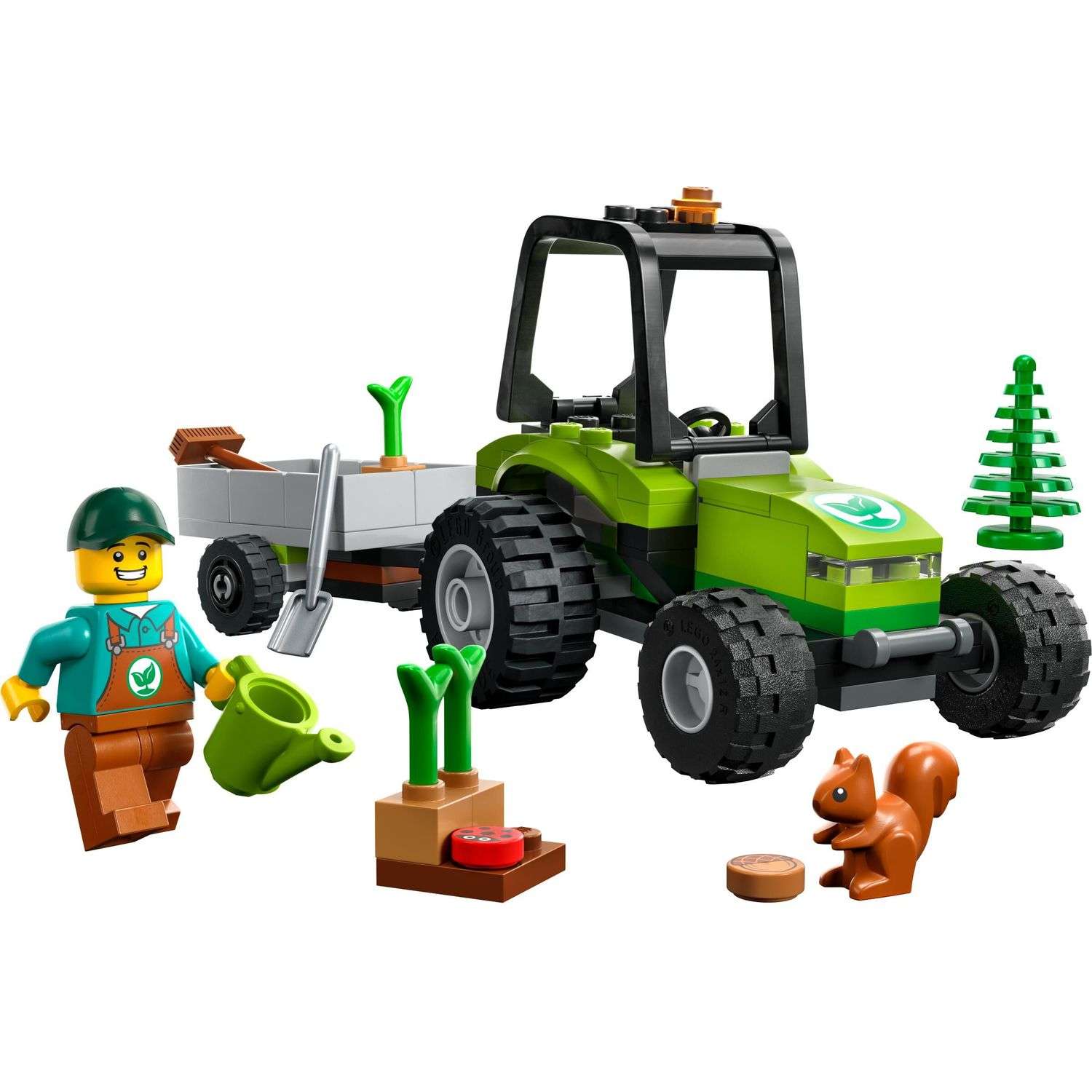 Конструктор LEGO Парковка трактора 60390 - фото 2