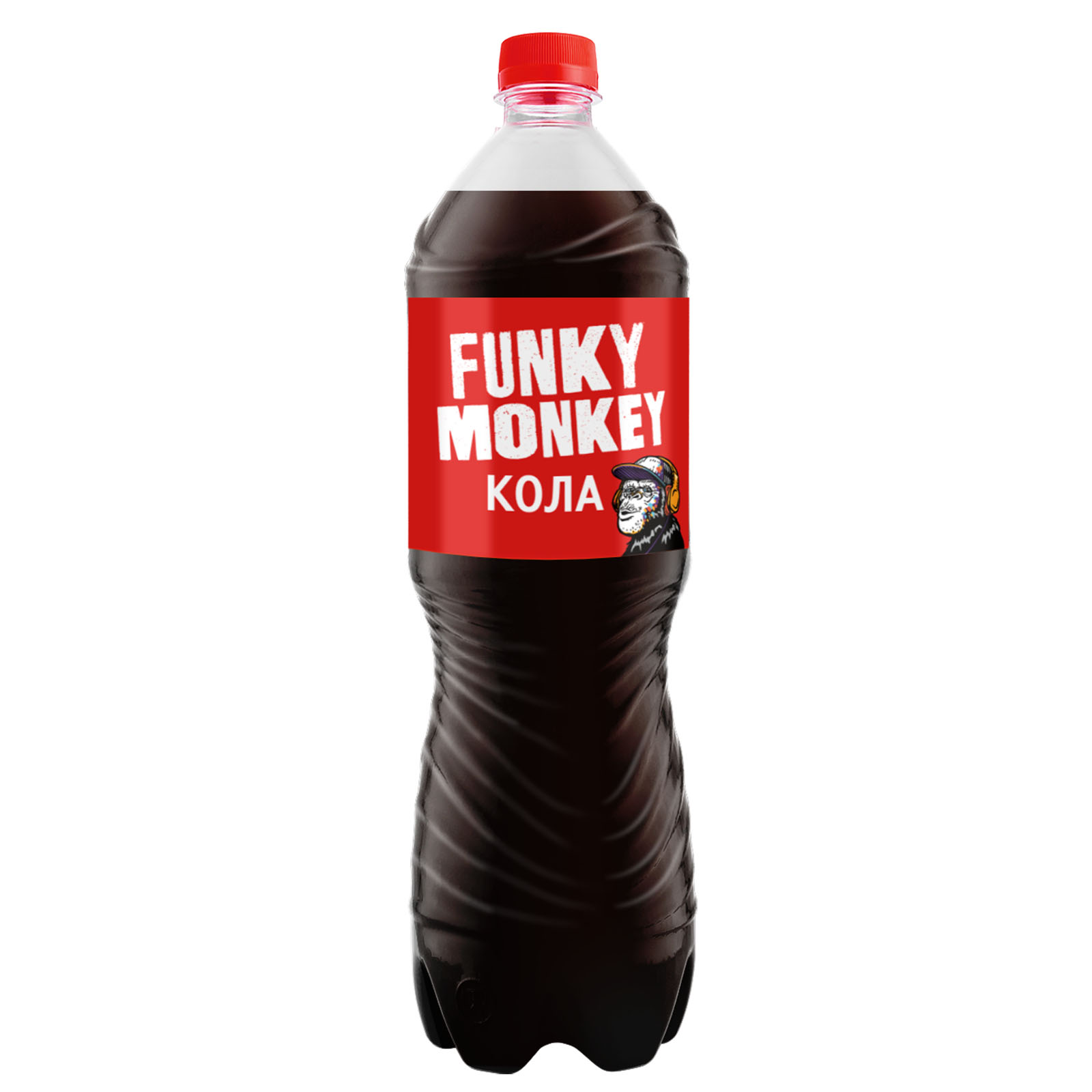 Газированный напиток FUNKY MONKEY Cola 1.5 л - 6 шт.