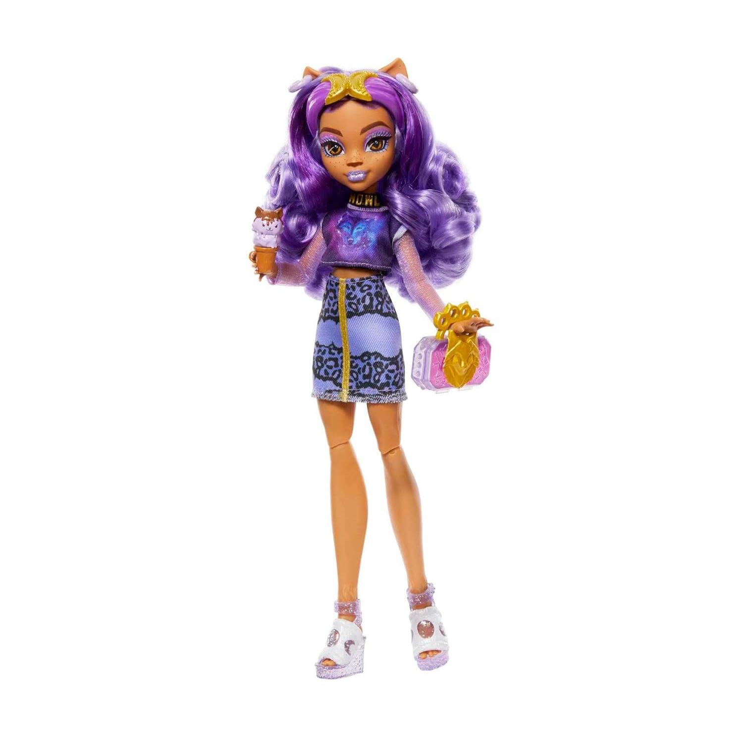 Кукла Monster High Skulltimate Secrets Series 2 Clawdeen HNF74 HNF74 - фото 4