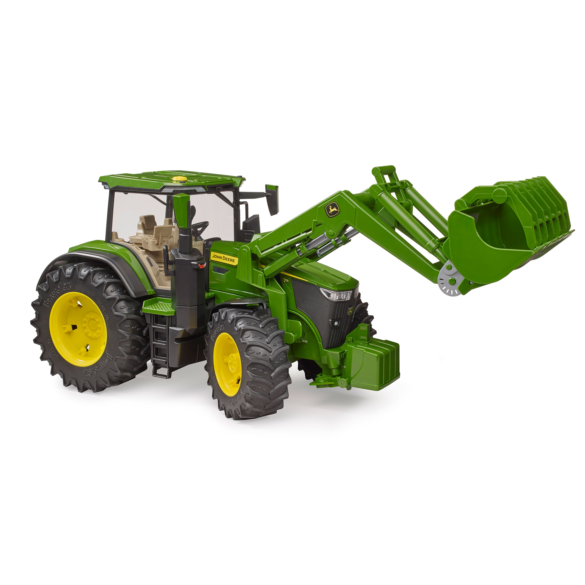 Bruder 03151 Трактор John Deere с фронтальным погрузчиком