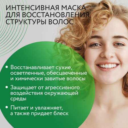 Маска Ollin Care для восстановления волос intensive hair structure restore 200 мл