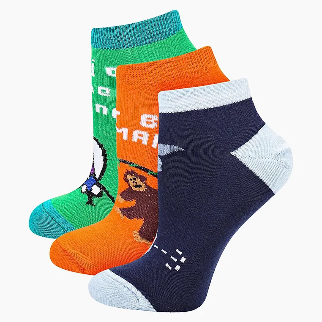 Носки 3 пары Big Bang Socks box3a122/животные - фото 1