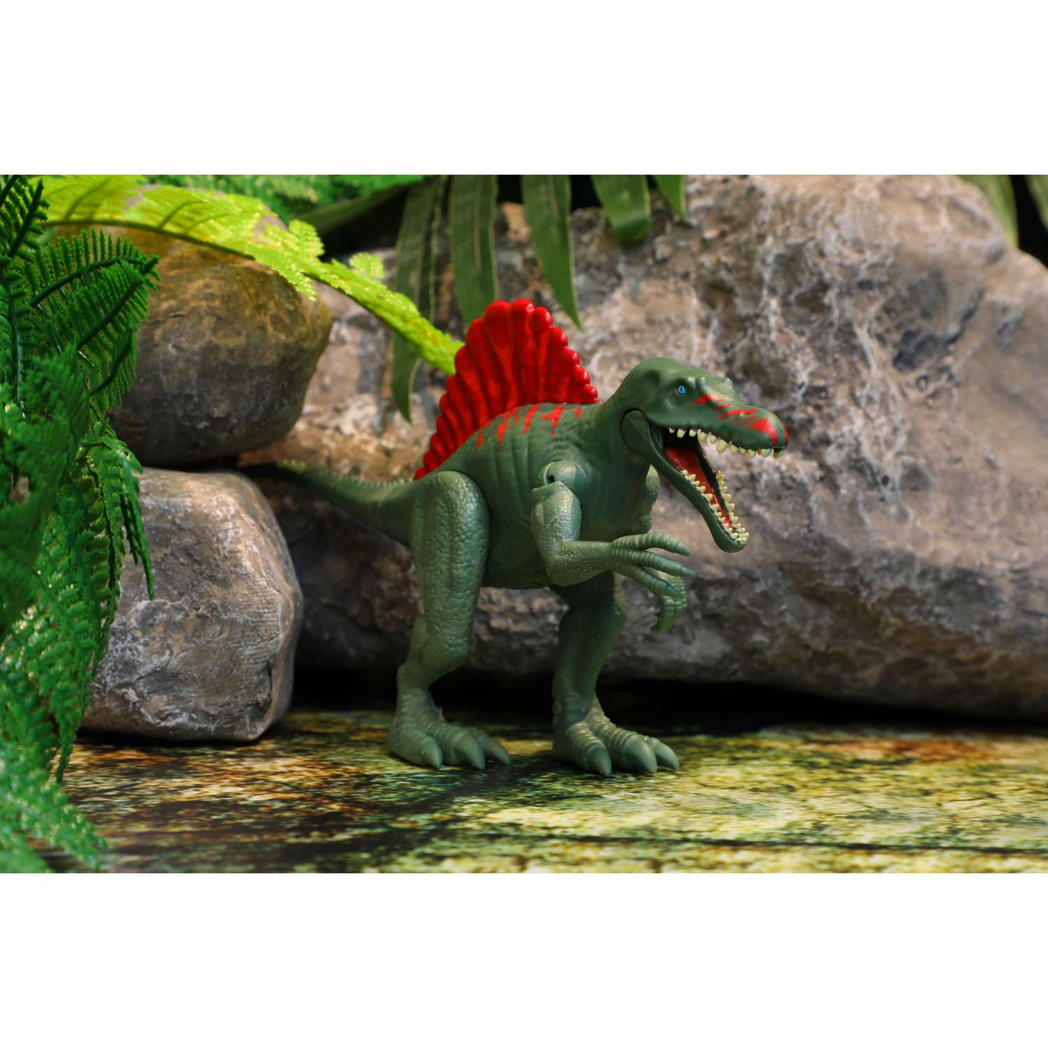 Фигурка динозавра Dinos Unleashed Спинозавр со звуковыми эффектами - фото 4