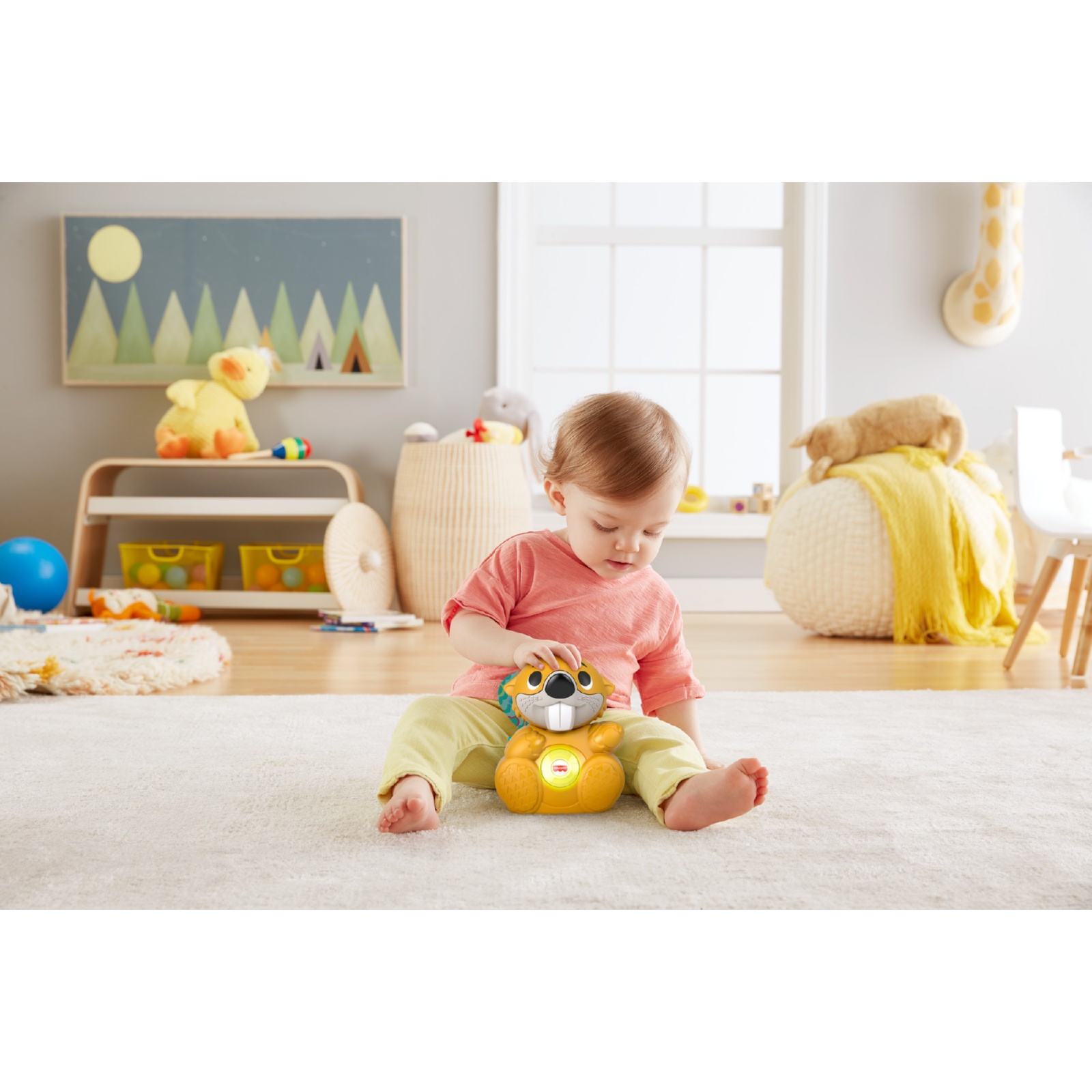 Игрушка Fisher Price Линкималс Веселый Бобер музыкальный для малышей развивающая GXD83 - фото 12