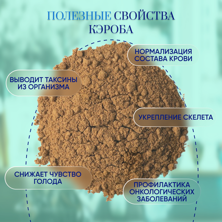 Кэроб Оргтиум средняя обжарка 100 г