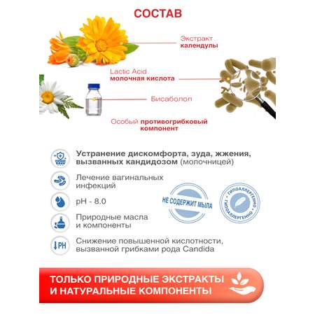 Средство для интимной гигиены Lactacyd Pharma Экстра с противогрибковым компонентом