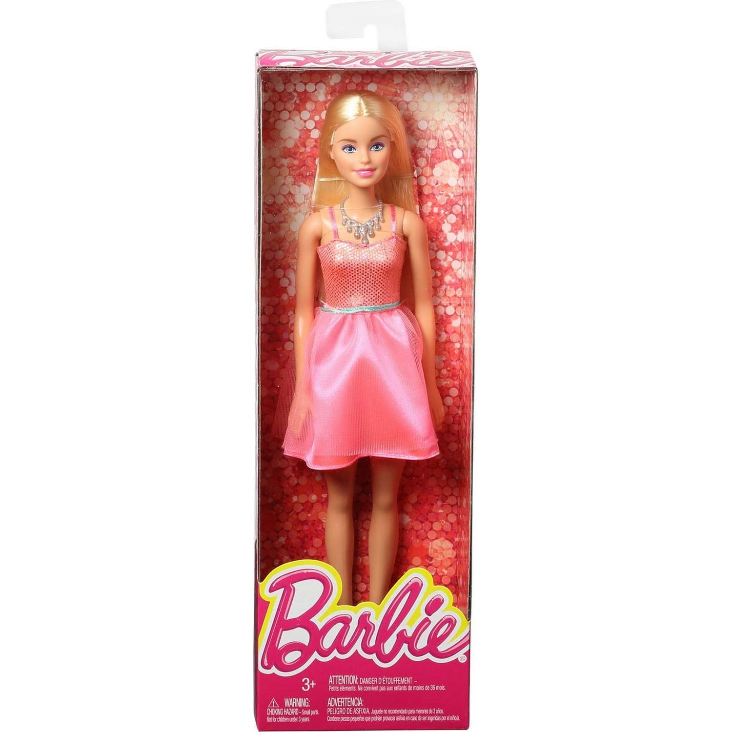 Кукла Barbie Сияние моды в коралловом платье DRN76 T7580 - фото 2