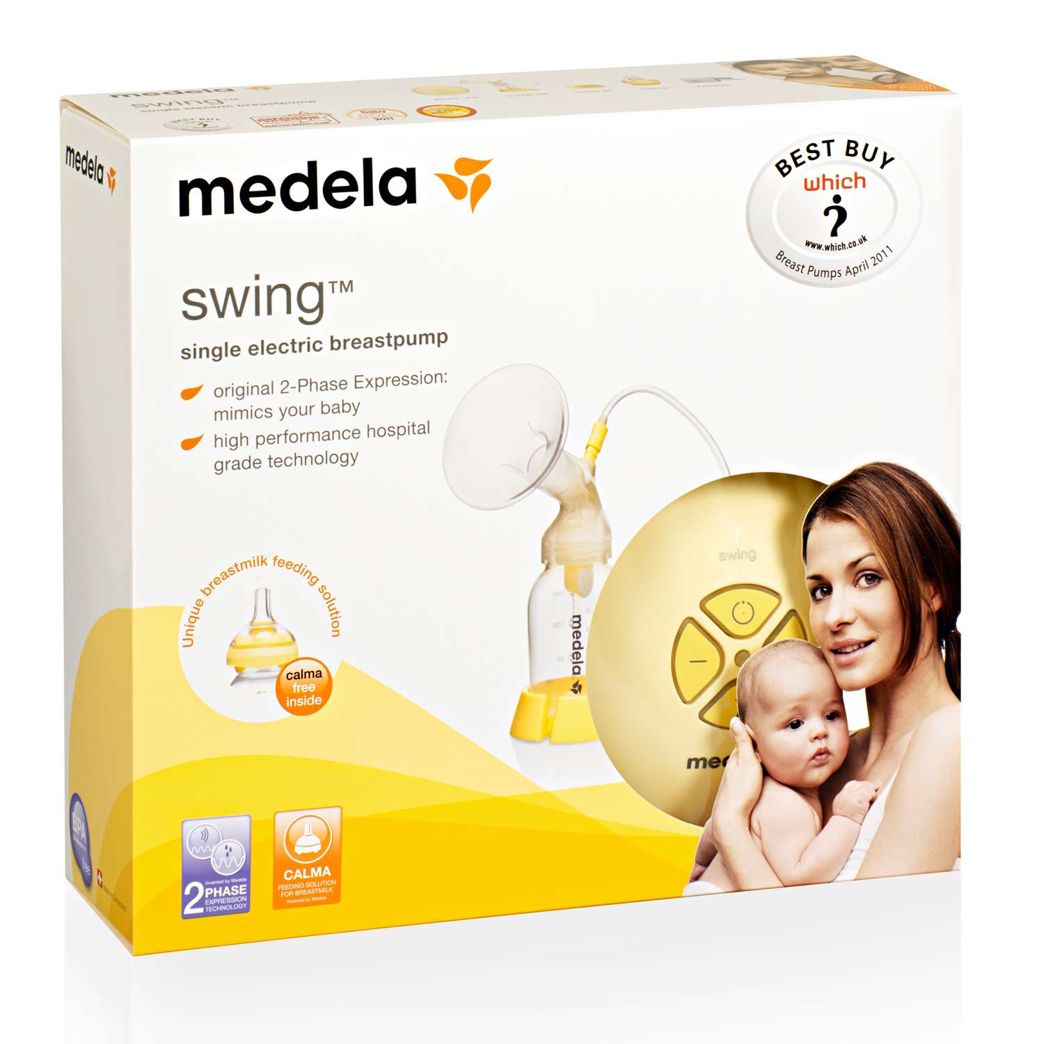 Молокоотсос Medela двухфазный электронный - фото 5