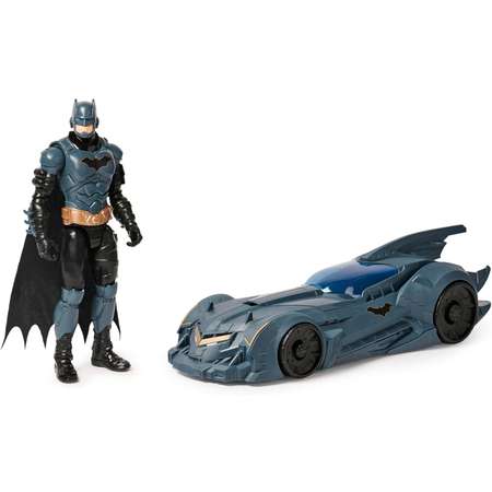 Игровой набор Batman Бэтмобиль серый