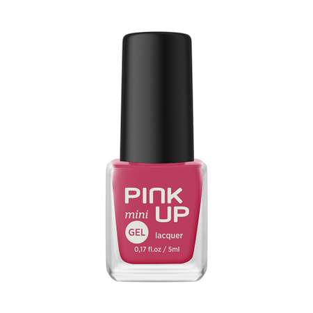 Лак для ногтей Pink Up mini gel с эффектом геля тон 14 5 мл