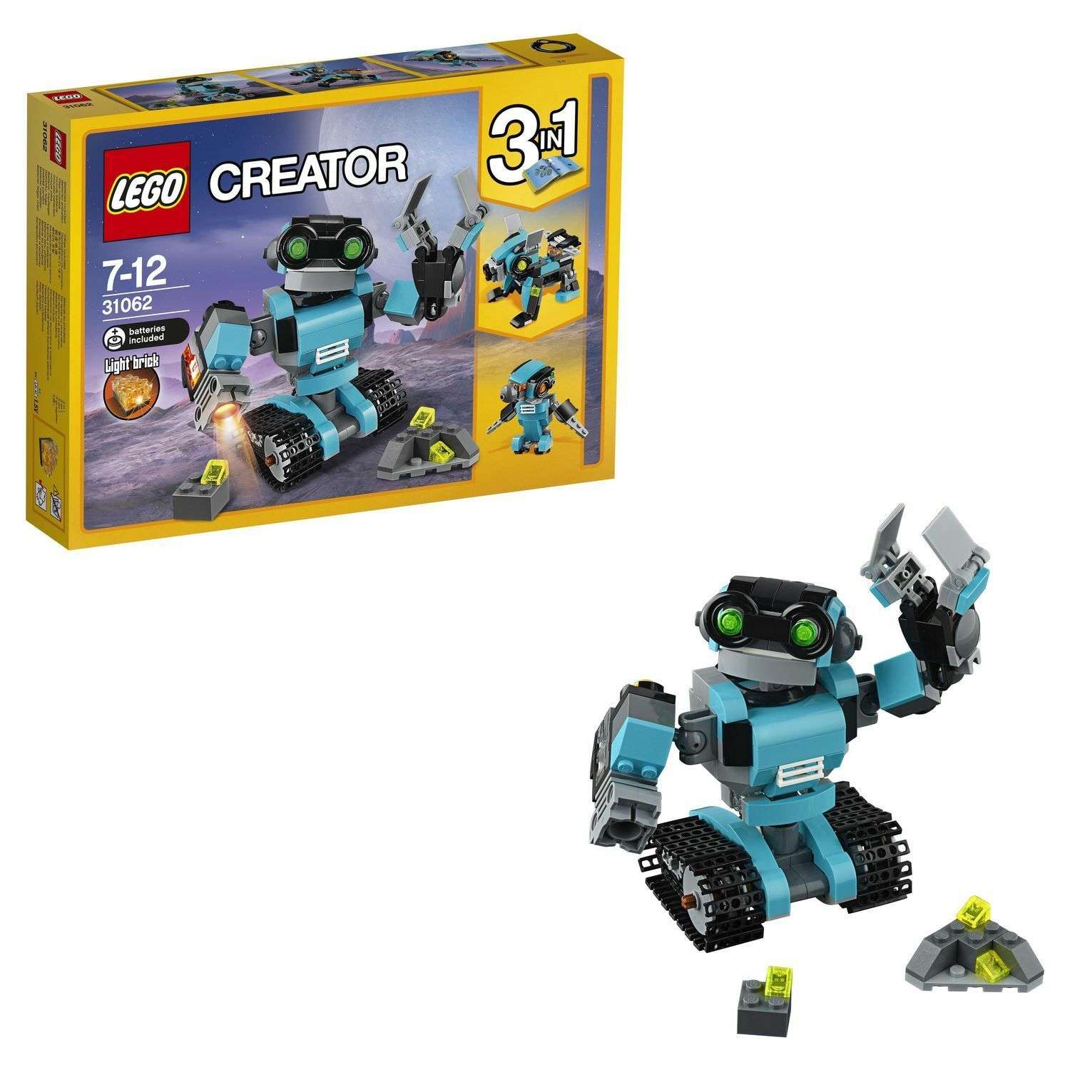 Конструктор LEGO Creator Робот-исследователь (31062) - фото 1